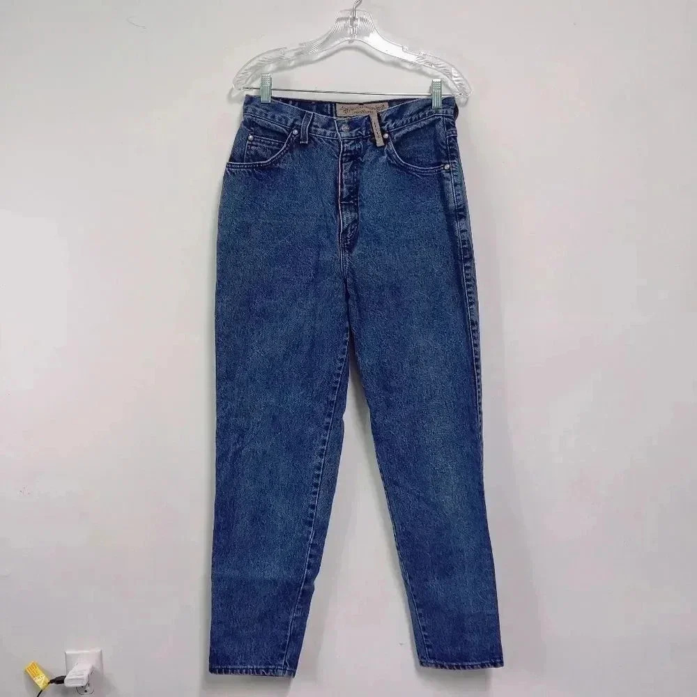 Levi's 900 series rare high waisted taper leg vintage jeans 12 - Picture 13 of 16